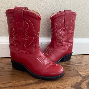 Old West Toddler cowgirl boot